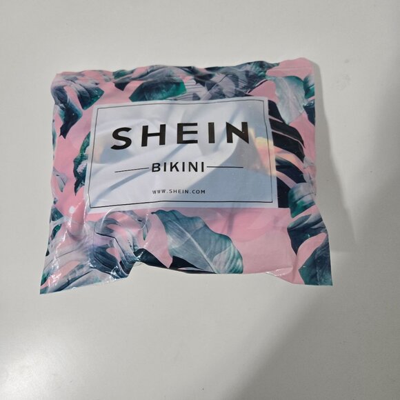 Shein Striped and Sunflower Print Bikini Set - Size Large - Picture 11 of 11